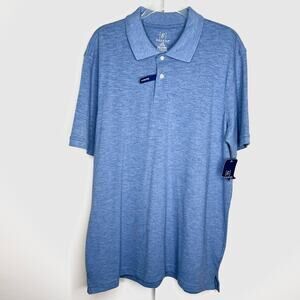 George NWT Men’s Blue Polo Shirt -  Size Large Preppy Y2K